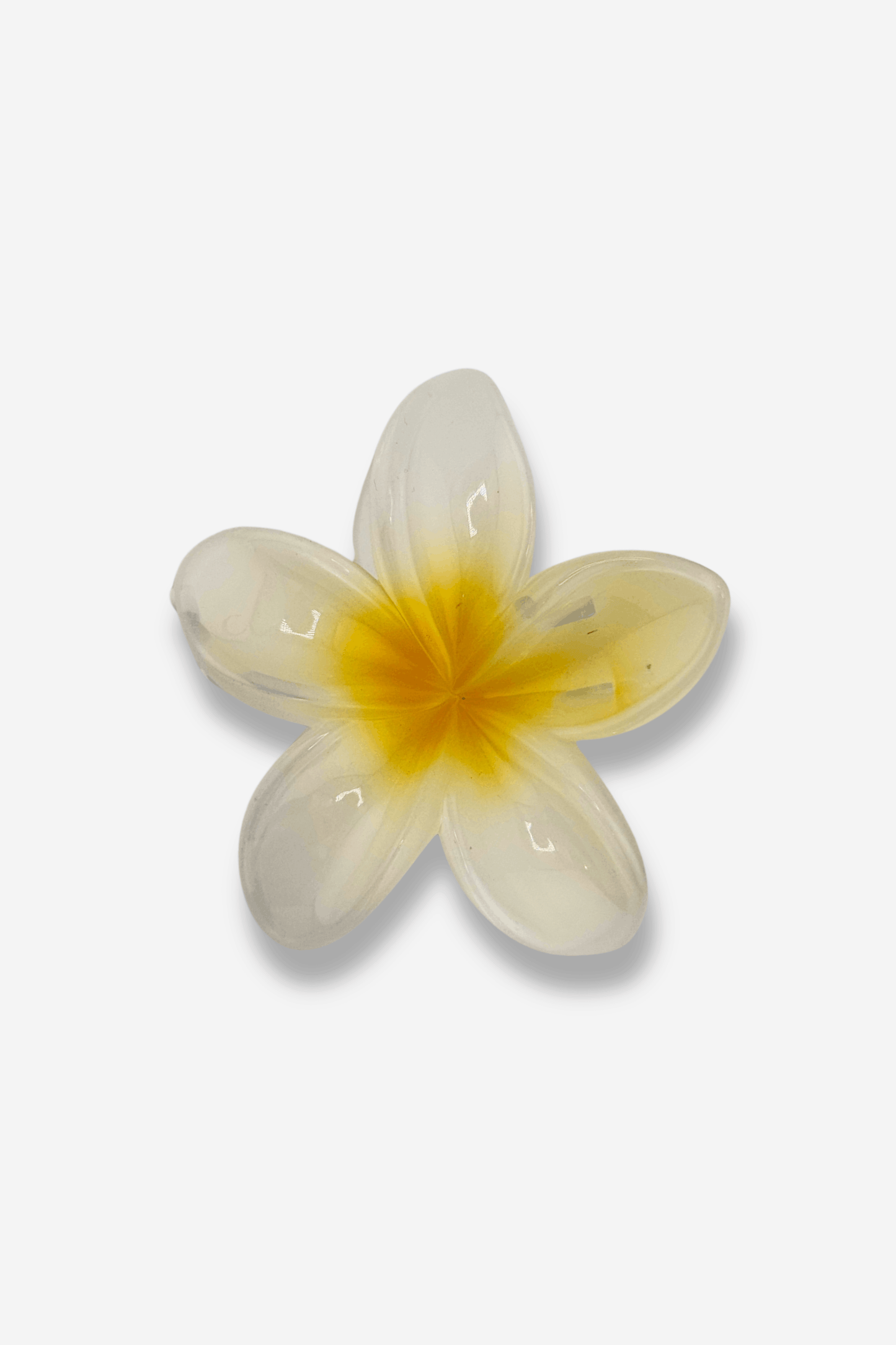 sisters bay hairclip tahiti pince à cheveux blanche fleur