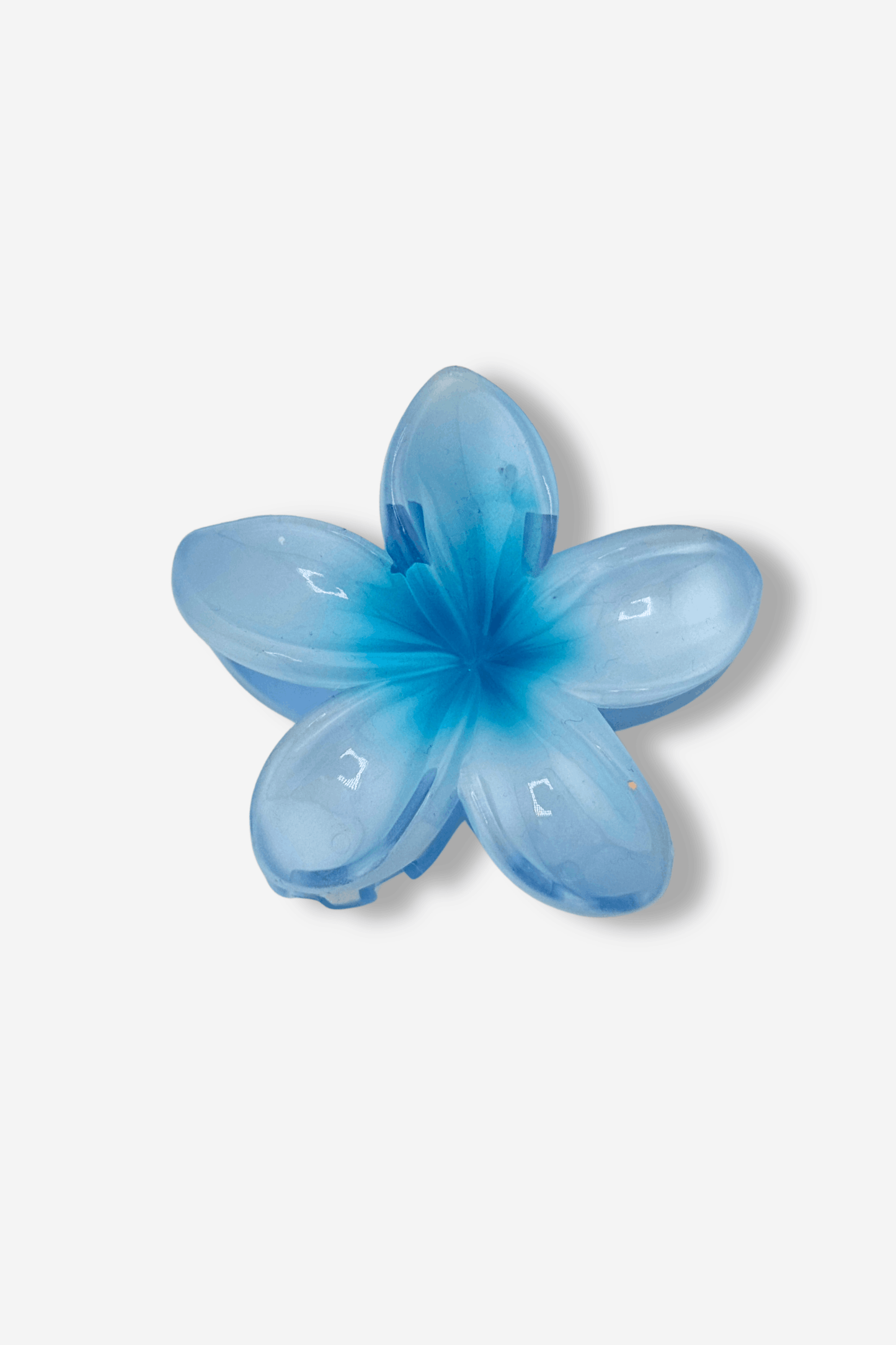 sisters bay hairclip tahiti pince à cheveuxe bleu clair fleur