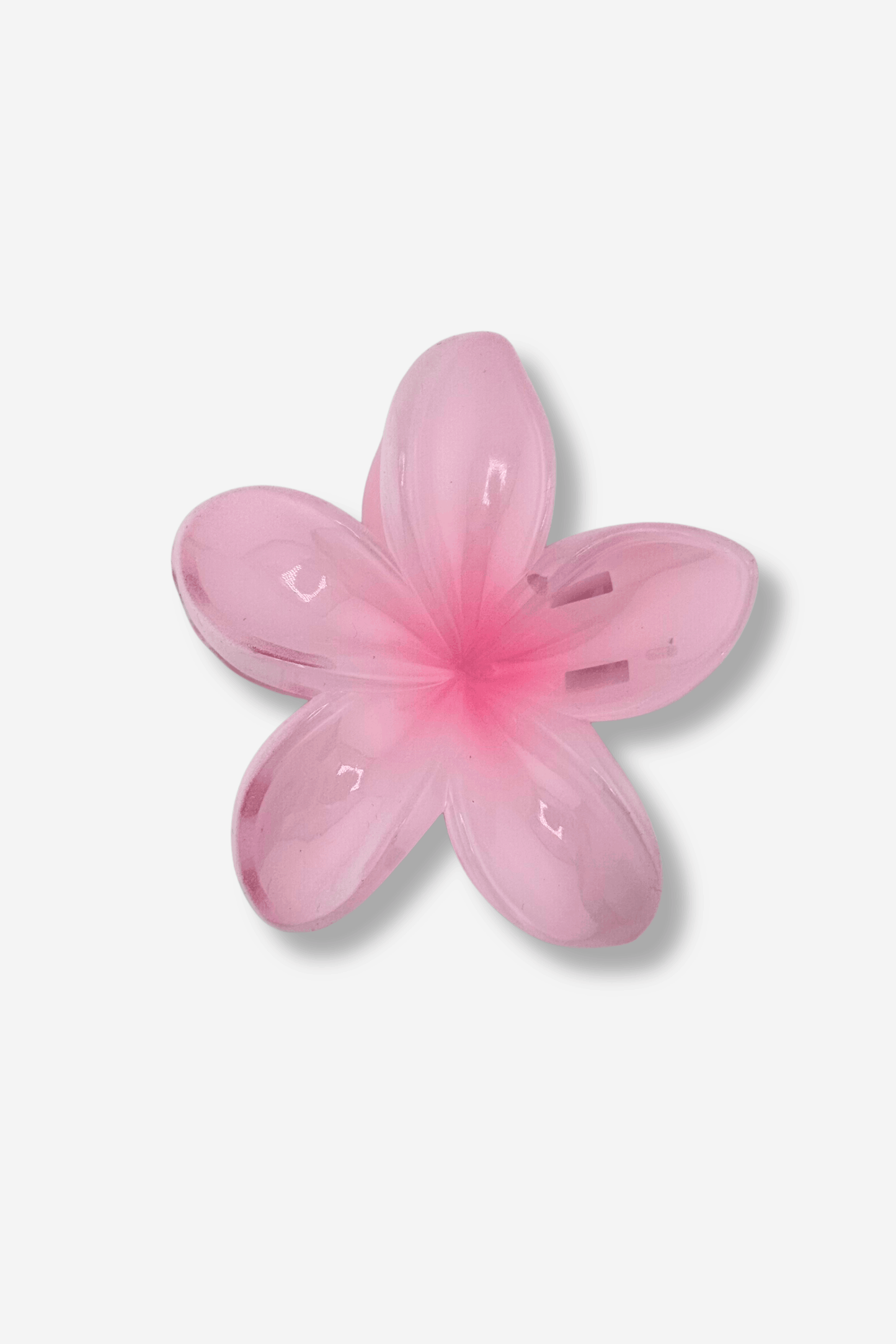 sisters bay hairclip tahiti pince à cheveux rose clair fleur