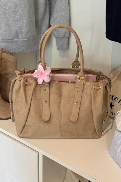 Sac à main EAST SIDE - Taupe suède