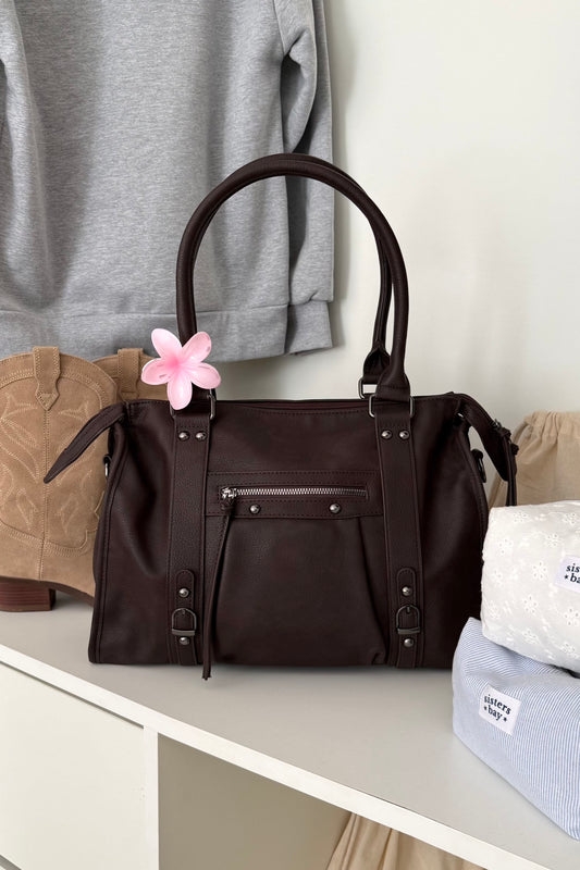Sac à main CITY - Chocolat