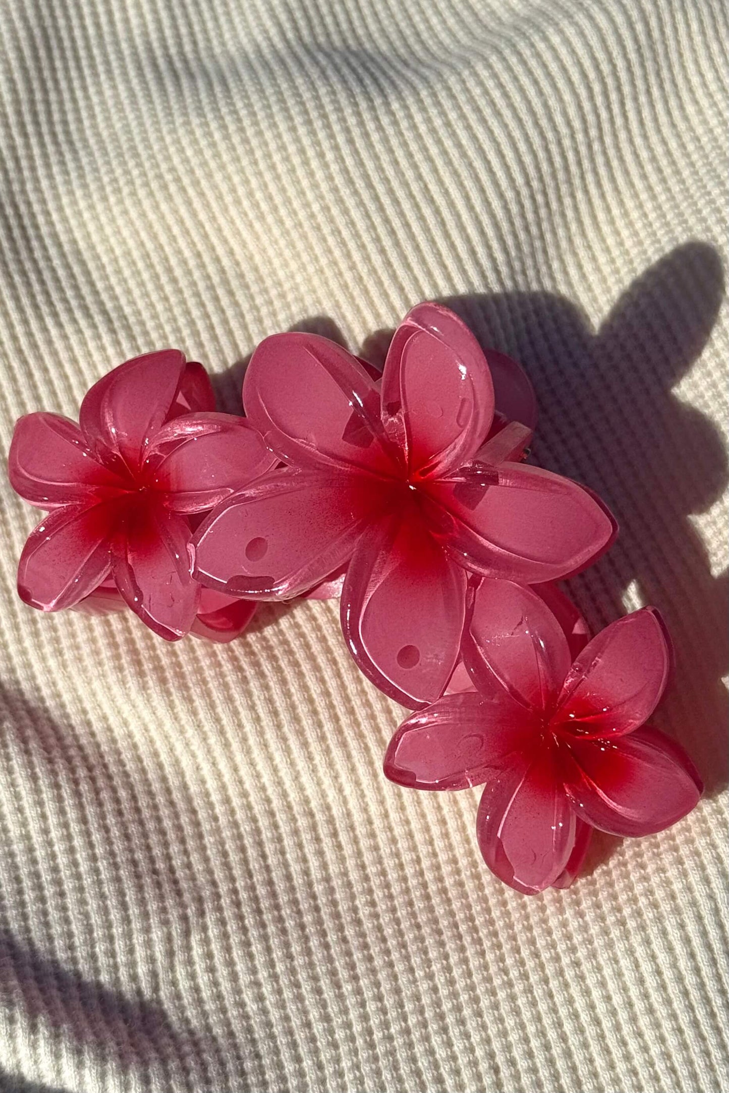 Hair clip ALOHA - Fuschia
