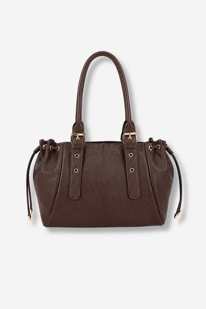 sac sistres bay pour les cours chocolat marron avec poches nippé
