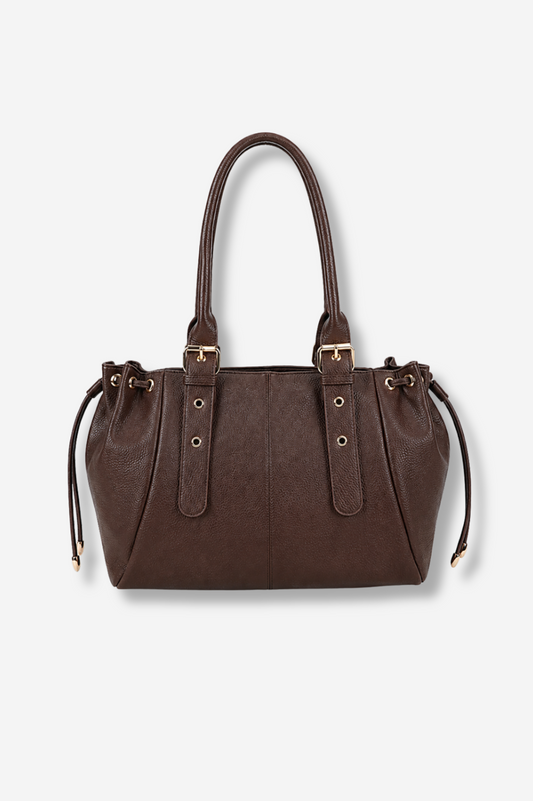 sac sistres bay pour les cours chocolat marron avec poches nippé