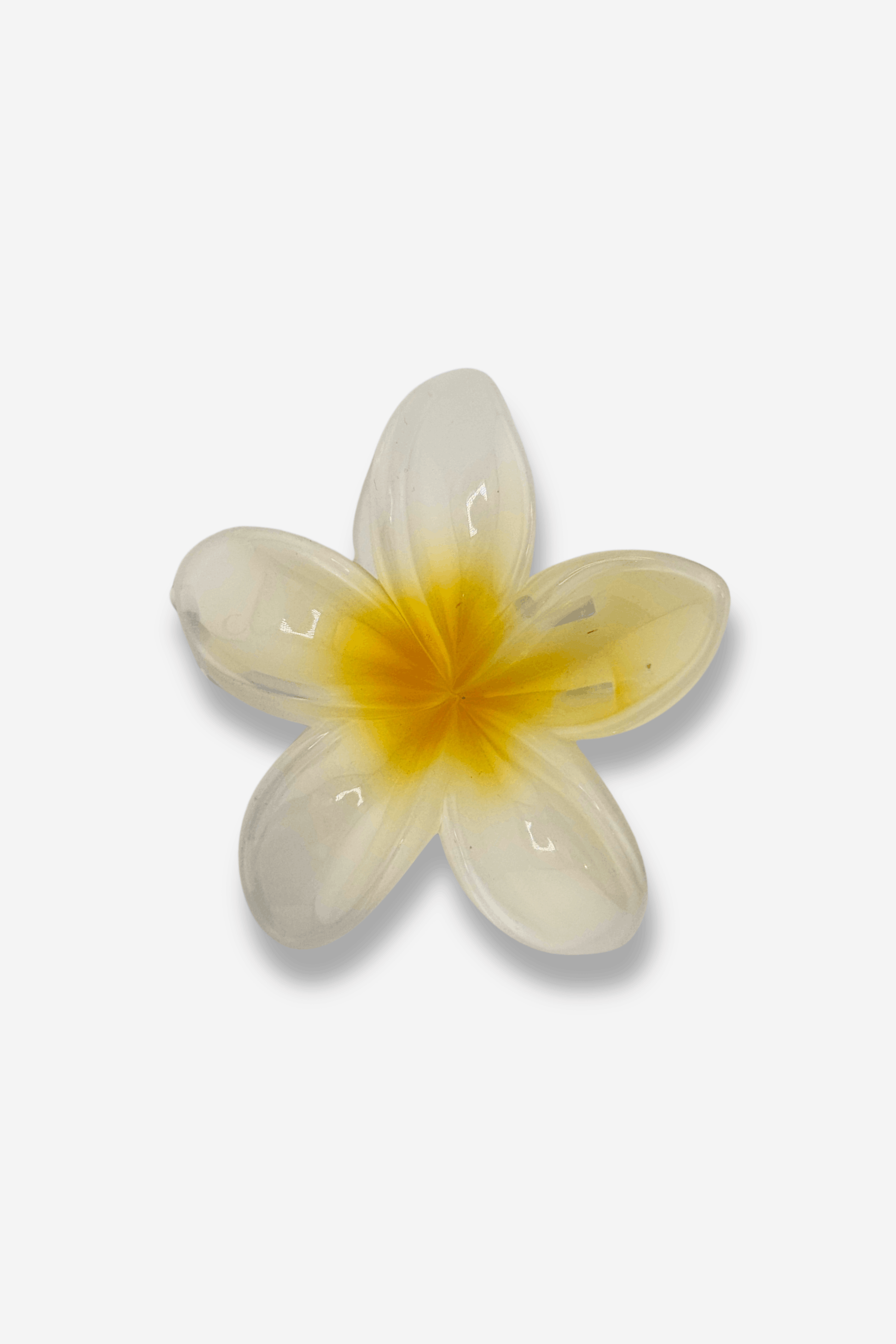 sisters bay hairclip tahiti pince à cheveux blanche fleur