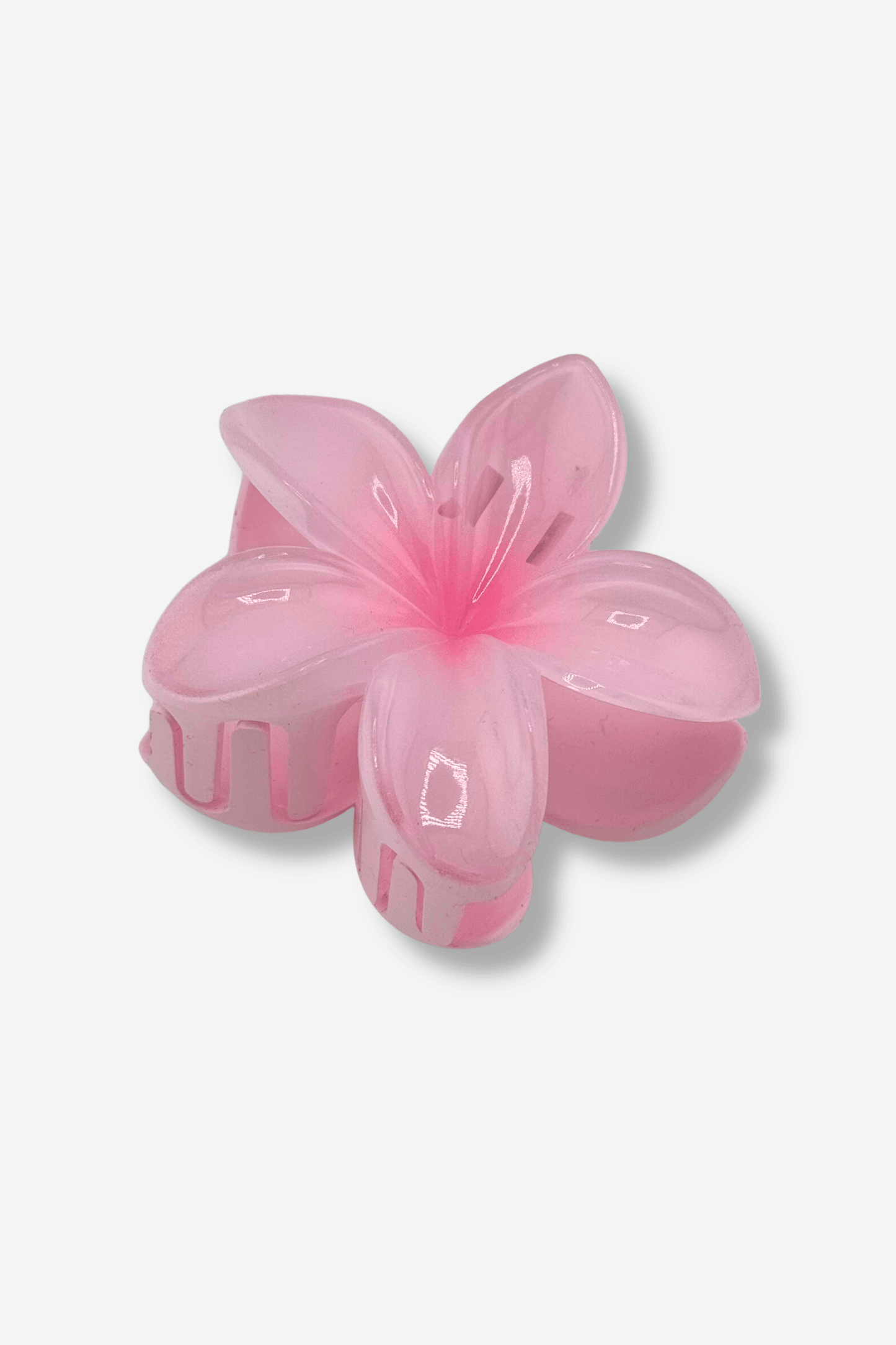 sisters bay hairclip tahiti pince à cheveux rose clair fleur