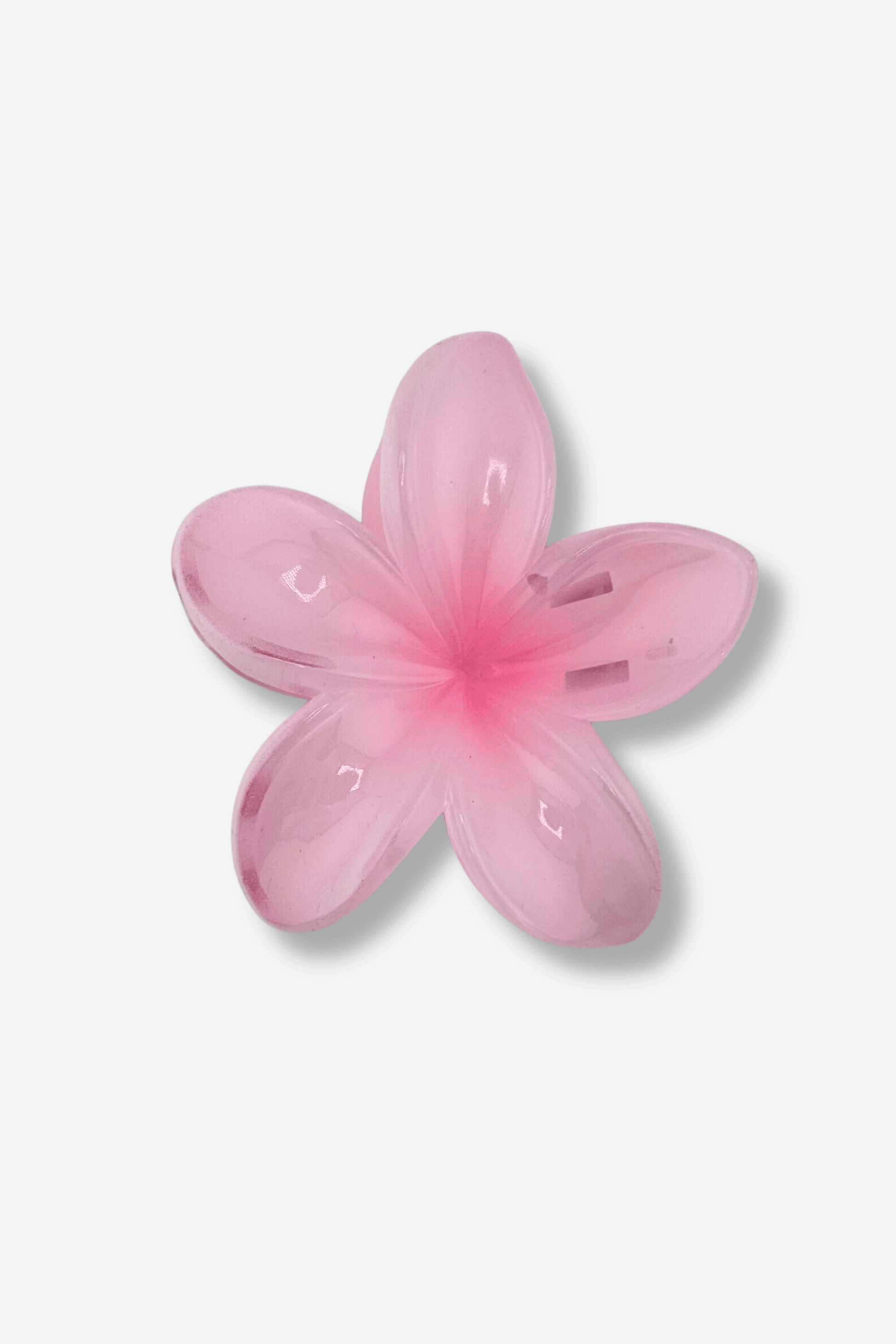 sisters bay hairclip tahiti pince à cheveux rose clair fleur
