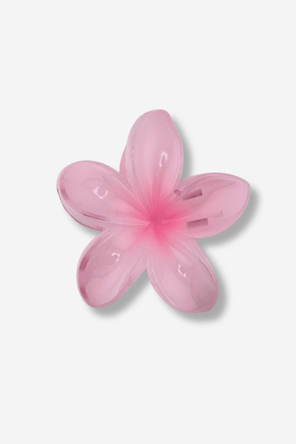 sisters bay hairclip tahiti pince à cheveux rose clair fleur