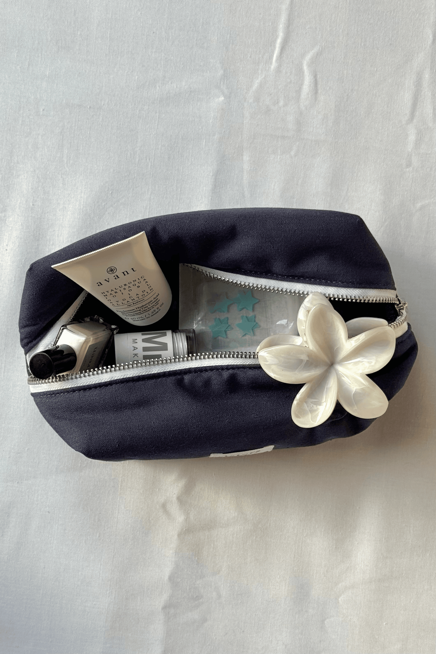 trousse sisters bay navy pour maquillage et voyage